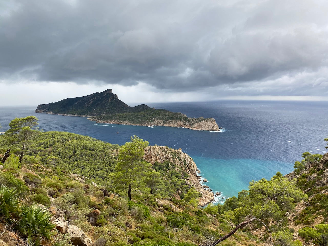 The high ridge above Deià