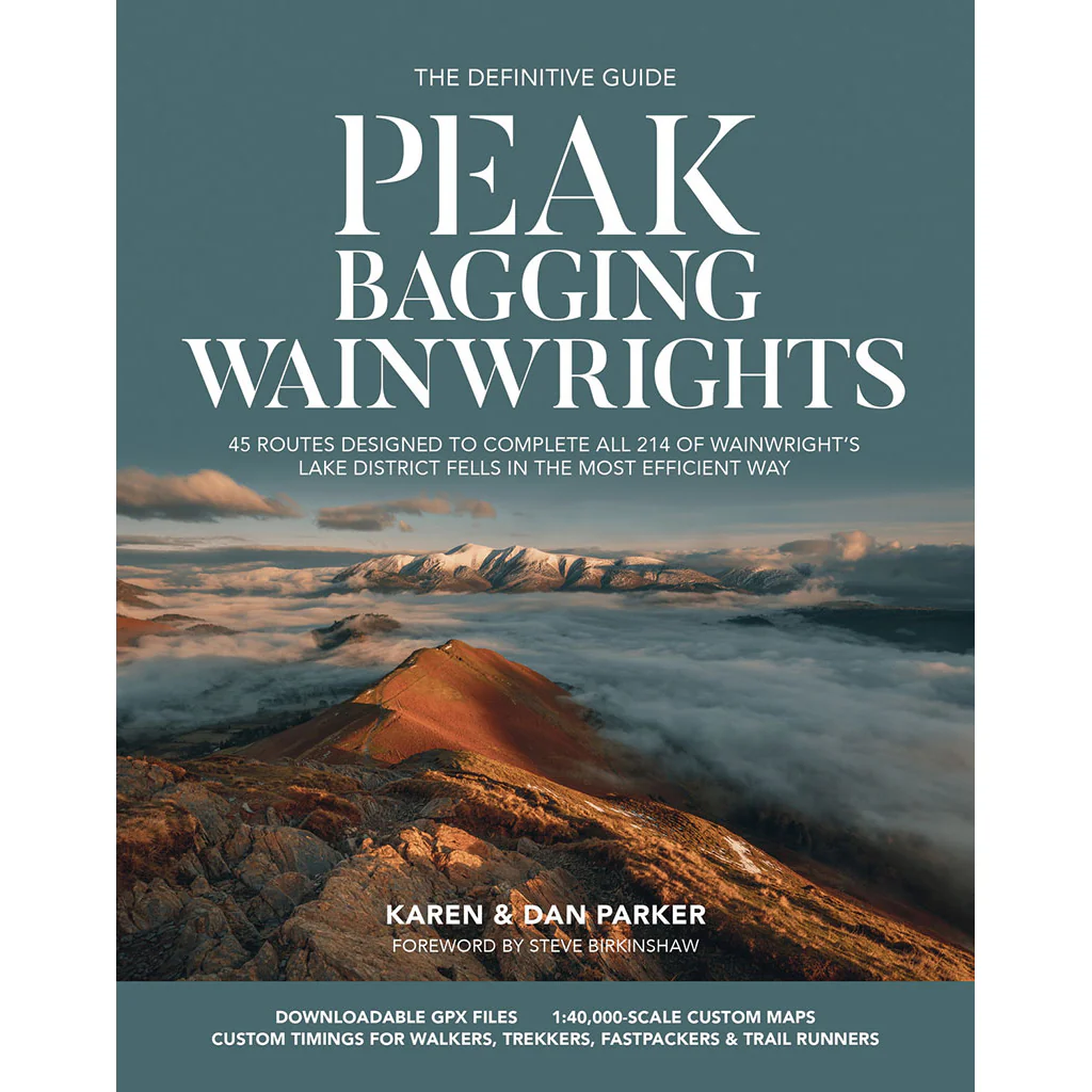 Peak Bagging: Wainwrights by Karen and Dan Parker, published by Vertebrate Publishing