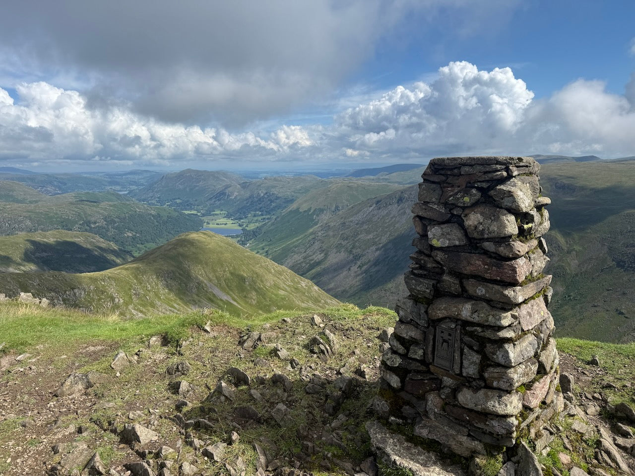 The Fairfield range above Ambleside