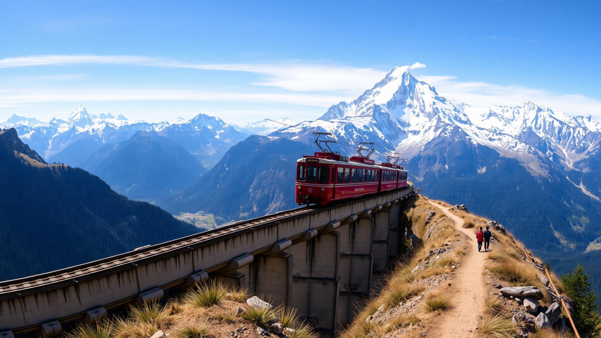 Mont-Blanc Hikes and Trains — 7 days